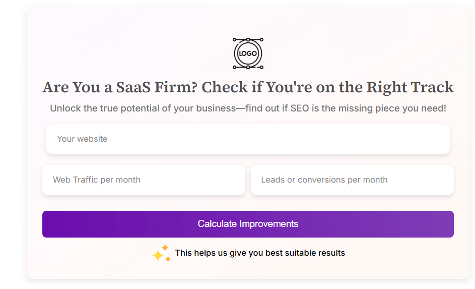 SEO Audit Lead Calculator